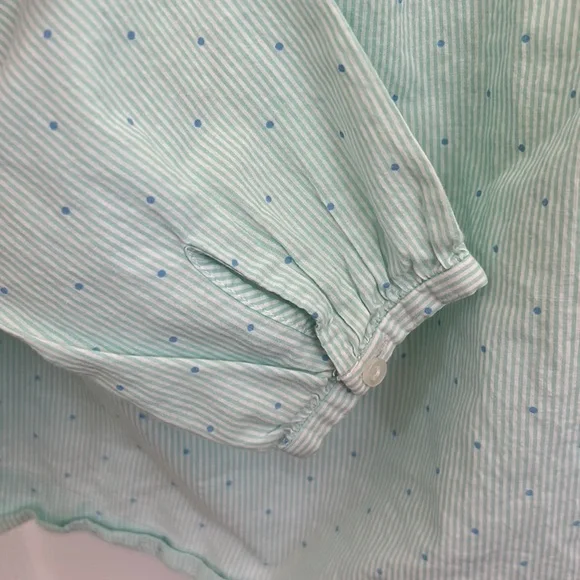 Jacadi Paris Girls Polka Dot Blouse - Picture 5 of 7